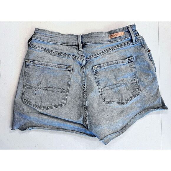 Levis Denizen High Rise Distressed‎ Cutoff Denim Shorts Size 6 - Picture 5 of 6